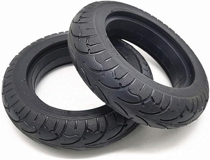JQCHY Electric Scooter Tires, 200x50 High Elasticity Solid Tires Non