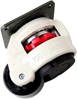 ALEto 4PCS Heavy Duty Leveling Casters 360 Swivel Workbench Retractable Rod view 3