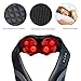 TISSCARE Neck Massager with Heat - Portable Shoulder & Back Massager for Pain Relief, Shiatsu Deep Tissue Kneading, Adjustable Intensity