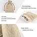 ANPHSIN 75 Pcs Small Burlap Gift Bags with Drawstring - 5.4