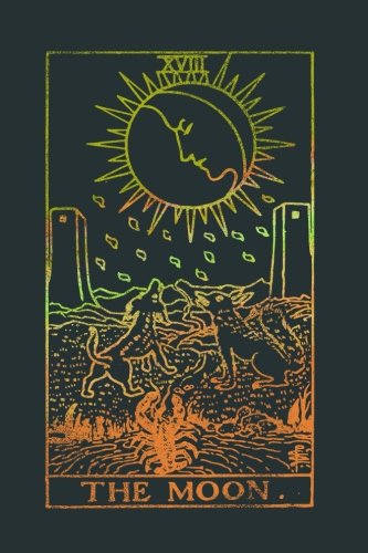 The Moon: Tarot Card Notebook Forest Green 175-Page (Tarot Card Notebooks) (Volume 6)