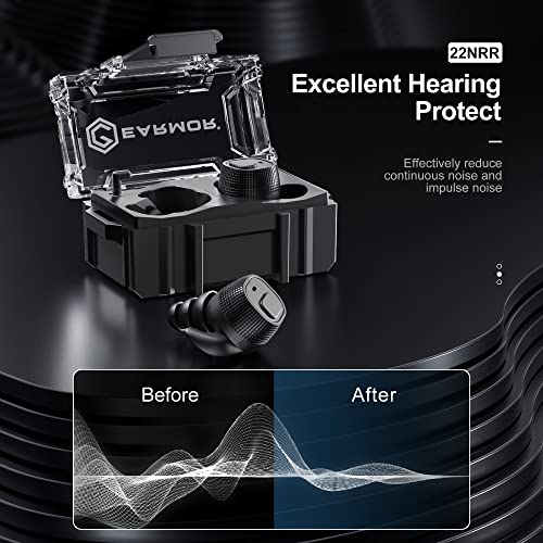 OPSMEN Electronic Ear Earbuds Wireless Shooting Protection NRR 22dB