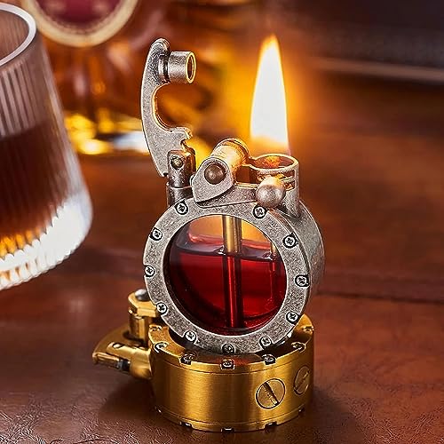 2024 Vintage Trench Lighter, Transparent Kerosene Lighter Antique