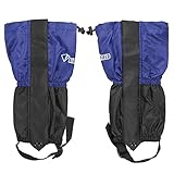 Lixada 1 Pair Children Snow Leg Gaiters Snow Leg Boot Cover Strap Kids Outdoor High Gaiter for Climbing Skiing