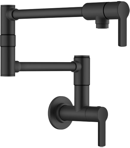 Blanco 527486 Culina II Wall-Mounted Pot Filler - Matte Black
