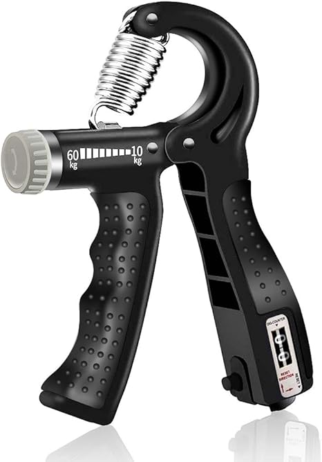 Amazon Cellbeat ハンドグリップ 握力トレーニング 筋トレ 回数記録