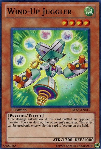 Yu-Gi-Oh! - Wind-Up Juggler (GENF-EN015) - Generation Force - 1st Edition - Super Rare