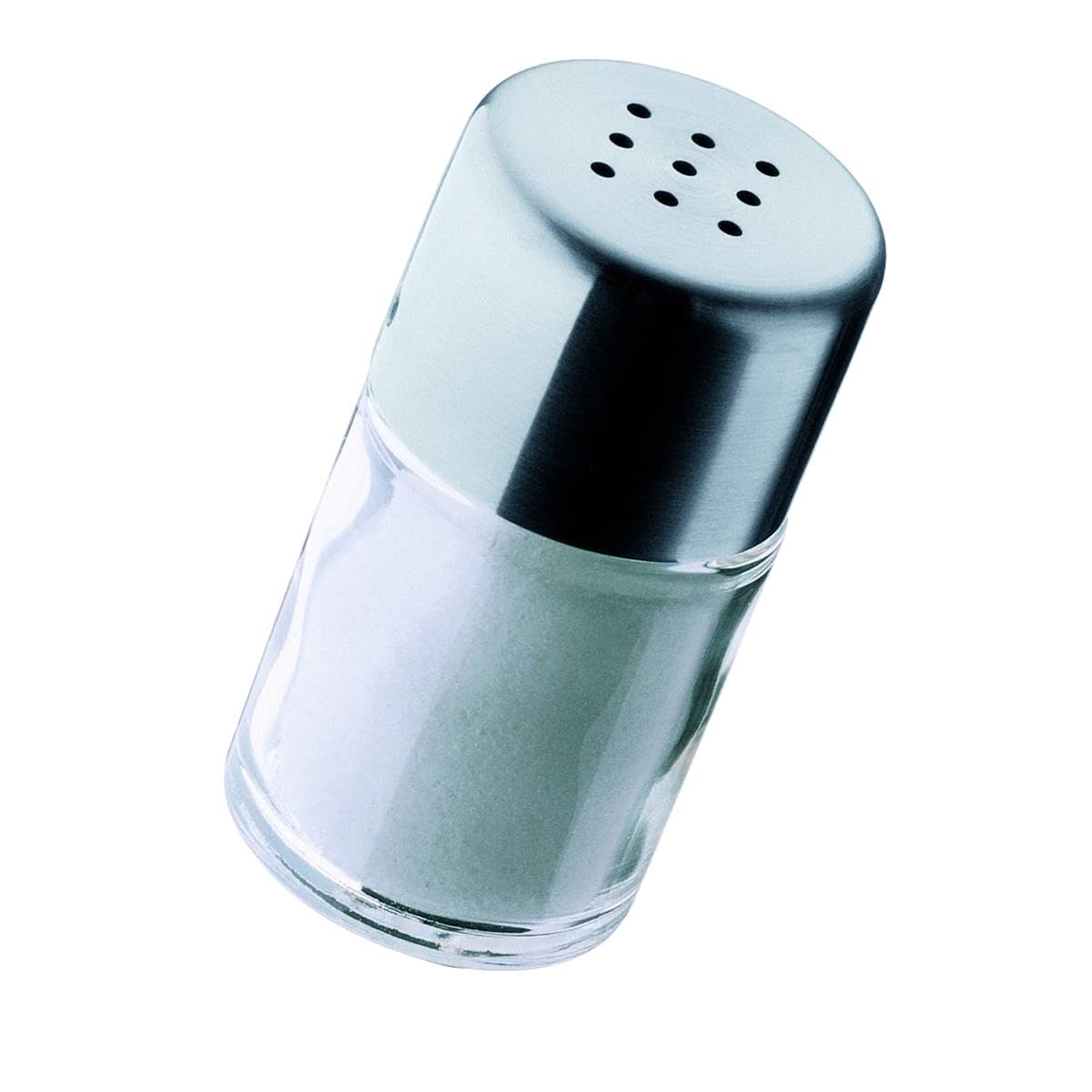 WMF Bel Gusto Salz und Pfeffer Streuer Set 2-teilig, Streuer klein, Salzstreuer Mini, Cromargan Edelstahl mattiert 4