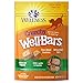 Wellness Crunchy WellBars Natural Grain Free Dog Treats, Lamb & Apples, 8-Ounce Bag