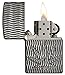 Zippo Black Ice Leaf Pocket Lighter