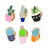 Fashion Cartoon Enamel Brooch Pins Set for Unisex Child Women's Clothing Decorate