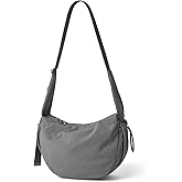 LEFFBAG Premium Nylon Crossbody Purse For Women, Anti-Theft Medium Crossbody Bag, Women's Shoulder Handbag Travel Casual Work