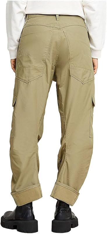 Donna Cargo 3D Boyfriend Pants, Verde scuro (ensis green D26030-C973-6057), 32W / 30L