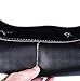 QZUnique Women's Soft PU Leather Fashion Vintage Style Cross Body Shoulder Bag Black