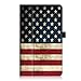 Fintie Folio Case for Samsung Galaxy Tab E 8.0 - Premium PU Leather Slim Fit Smart Stand Cover for Galaxy Tab E 32GB SM-T378 / Tab E 8.0-Inch SM-T375 / SM-T377 Tablet, US Flag