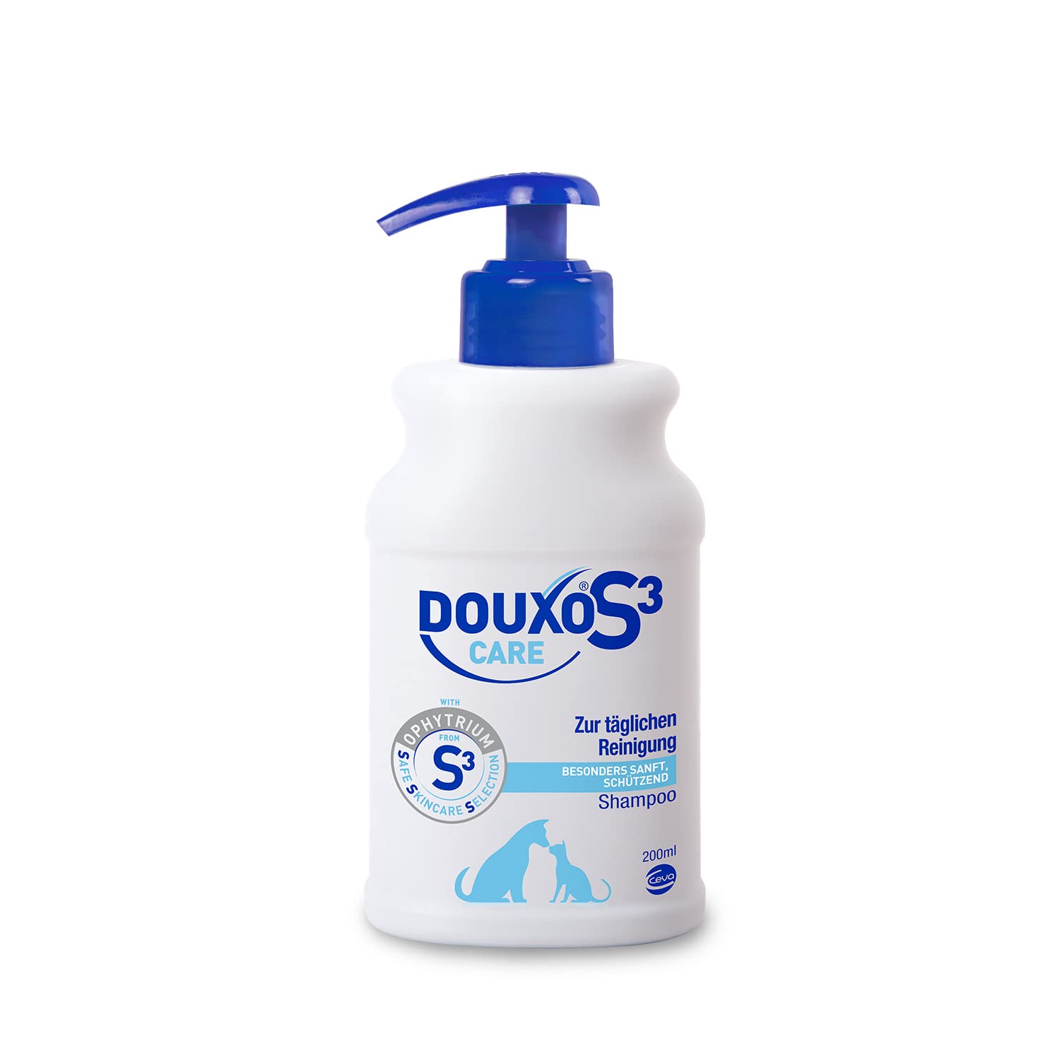 DOUXO S3 Care Shampoo - Dog & Cat Hygiene - Regular Use - Ultra-Gentle, Protecting & Hydrating - Hypoallergenic Fragrance - Veterinary Recommended - 200ml