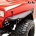 Tidal Front Tube Fender Flare LED Rocker Guard with Steel Mesh Fit for 87-95 Wrangler YJ