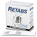 Identicator Fingerprint Systems Retabs Correction Labels for Finterprint Cards, Pack of 500
