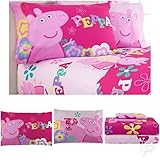 Kids Peppa Pig Bedding Twin Sheet Set