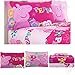 Kids Peppa Pig Bedding Twin Sheet Set