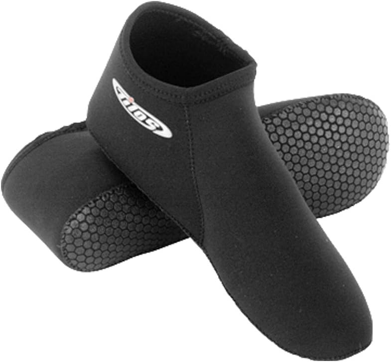 Tilos 3mm Neoprene Fin Socks for Scuba Diving, Snorkeling, Swimming, Watersports, Hiking & Many More