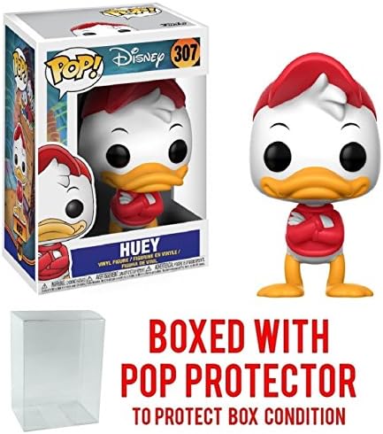 Duck Tales Hueyt Pop! Vinyl Figure and (Bundled with Pop BOX PROTECTOR CASE)