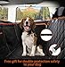 Lifepul Dog Seat Cover Car Seat Cover for Pets - Waterproof & Scratch Proof & Nonslip Backing & Hammock, Dog Backseat Cover Protector with Mesh Window, Fits for Cars Trucks and SUVs