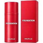 Color Changing Foundation -Skin Tone Adapting Liquid Foundation for Women | Color Changing Foundation for Mature Skin, Blurs the Look of Imperfections &amp; Fine Lines, Even‑Toned Complexion, 1 Fl Oz