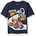 Blaze and the Monster Machines Little Boys' Toddler Short Sleeve T-Shirt, Navy Blue, 4T