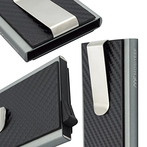 Mosiyeef Aluminum Rfid Blocking Automatic Pop Up Imitation - 
