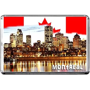 GIFTSCITY D013 MONTREAL FRIDGE MAGNET CANADA TRAVEL PHOTO REFRIGERATOR MAGNET