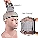 MelodySusie Wig Caps Stretchy Nylon Stocking Wig Caps for Women and Men, No Slippage, Fits 22.5 inches Head, Soft Stretchy Thin, Skin Tone, Black and Black Mesh, Pack of 5