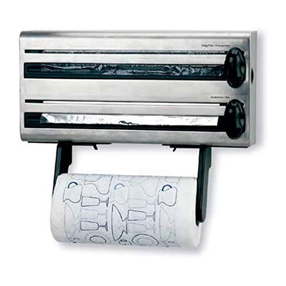 Lacor-60701-MULTIROLL Dispenser for Kitchen ST.Steel