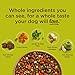 Nutrish Dish Premium Dry Dog Food, Chicken & Brown Rice Recipe with Veggies & Fruit, 23 Pounds