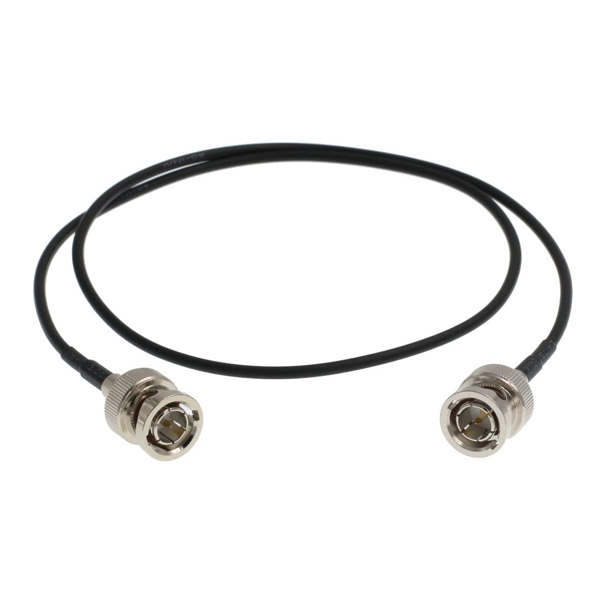 HangTon Camera Monitor 3G HD SDI Video Coaxial Cable 75 Ohm High-Flex Thin BNC to BNC Cable 10cm