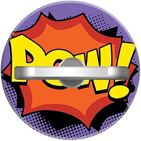 Finger Ring Stand, Customized Cell Phone Ring Grip Holder 360 Degree Rotation Universal for iPhone, iPad, iPod, Kindle, All Smartphones and Tablet Device - Pow