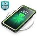 i-Blason Case for iPhone X 2017/ iPhone Xs 2018, Ares Full-Body Rugged Clear Bumper Case with Built-in Screen Protector (Green), Black/Green