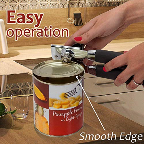 2 Blade+Soft+Grip+Silicone+Handle+Professional+Openers+Smooth+SENIORS+EASY