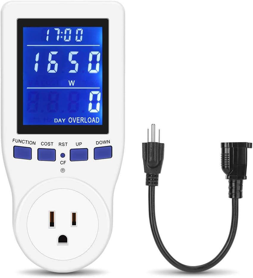 Power Meter Monitor, Power Meter Plug Electricity Usage Monitor