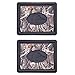 Ducks Unlimited Camo Max-4 Car Truck SUV Front & Rear Seat Heavy Duty Trim-to-Fit Rubber Floor Mats - 4PC