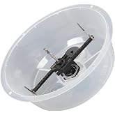 Klein Tools 53710 Adjustable Hole Saw, 2 to 7-Inch with Vacuum Port | Adjustable Circle Hole Cutter with Dustbowl and Integrated Vacuum Port for Drywall and Ceiling Tiles