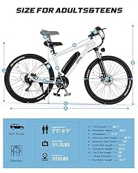 Qlife Racer Electric Bike for Adults - 21-Speed