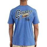 Carhartt Men's 102042 Maddock Fly Fishing Short Sleeve Pocket T-Shirt