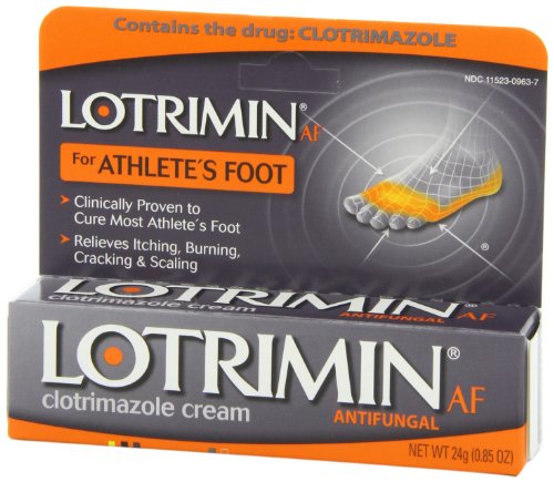 image for Lotrimin AF Antifungal Cream for Athlete's Foot, .85-Ounce Tubes (Pack