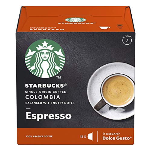 Starbucks Probierset, Espresso-Varianten by Nescafe Dolce Gusto Kaffeekapseln, 6 x 12 Kapseln – Bild 4