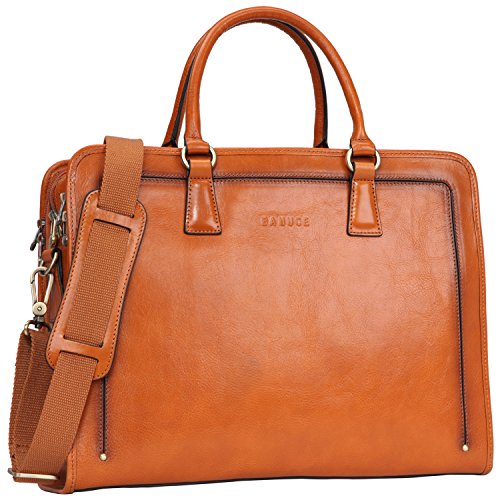 Full Grains Leather Briefcase for Women 