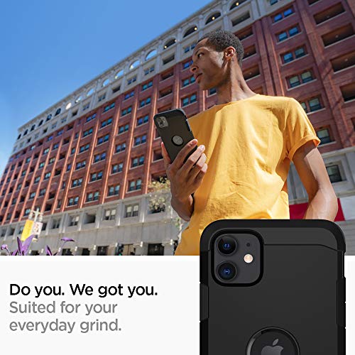 Carcasa spigen tough armor diseñada para iphone 11 xp black