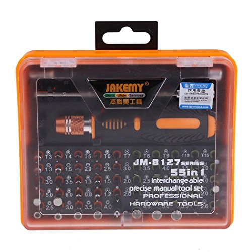 Click Here to See More Images BEST 53 in 1 Multi-Bit Precision Torx Screwdriver Tweezer Cell Phone Repair Tool Set