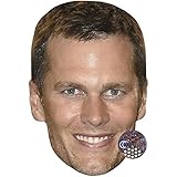 Tom Brady (Smile) Celebrity Mask, Flat Card