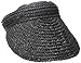 San Diego Hat Company Women's 4-Inch Brim Wheat Straw Visor